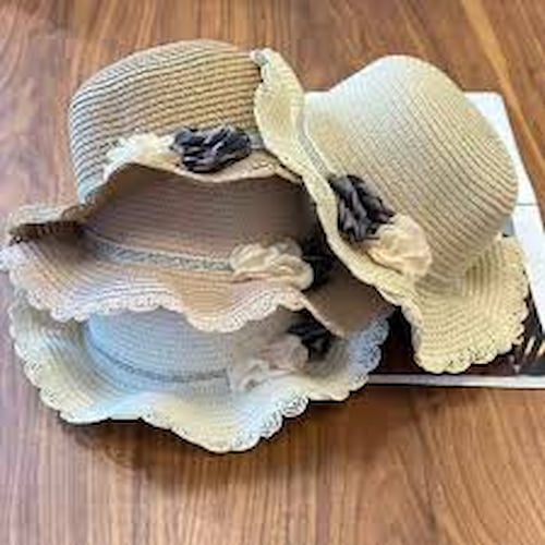 تصویر 3 از کلاه حصیری بچه‌ گانه مناسب تابستان